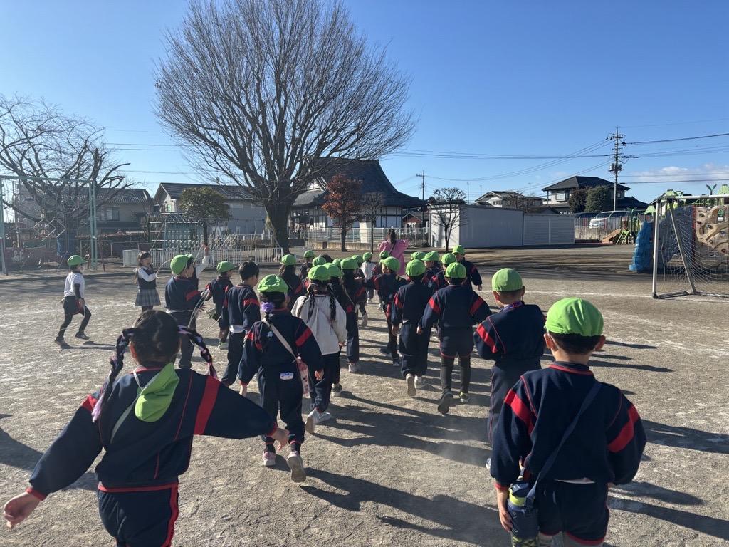 わんぱく公園お散歩・ゆり２組